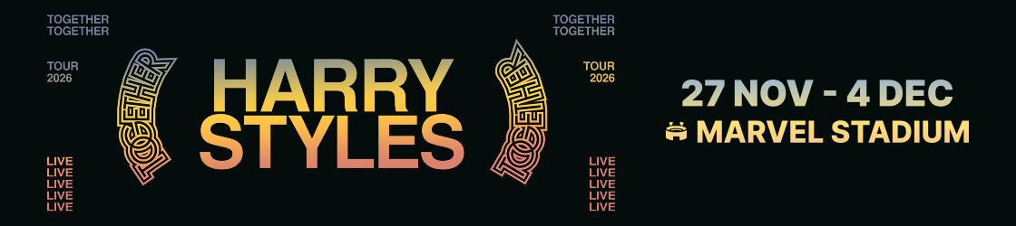 Harry Styles Together Together on 27 Nov to 4 Dec at Marvel Stadium